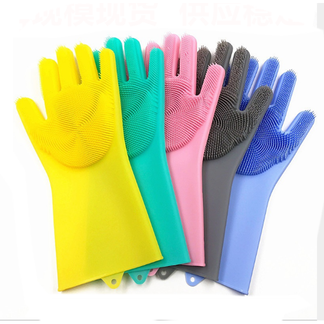 Vendedor Estallar lila Venta de Par de guantes multiusos, Silicon - Caravian