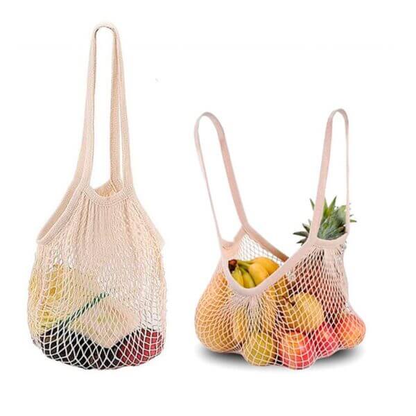 bolsa asa larga de malla