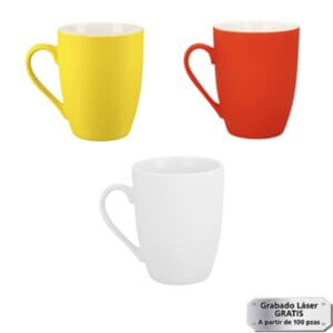 Taza de ceramica rubber