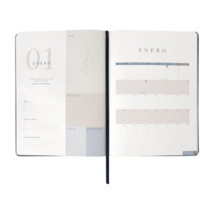 Agenda Zegno Ultra 2027 con impresión y grabado láser personalizado
